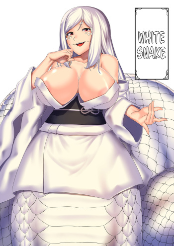 [Touyu Okiba (Kari) (Hoshino Yuuto)] Shirohebi-san ni | White Snake [English] {Hennojin} cover
