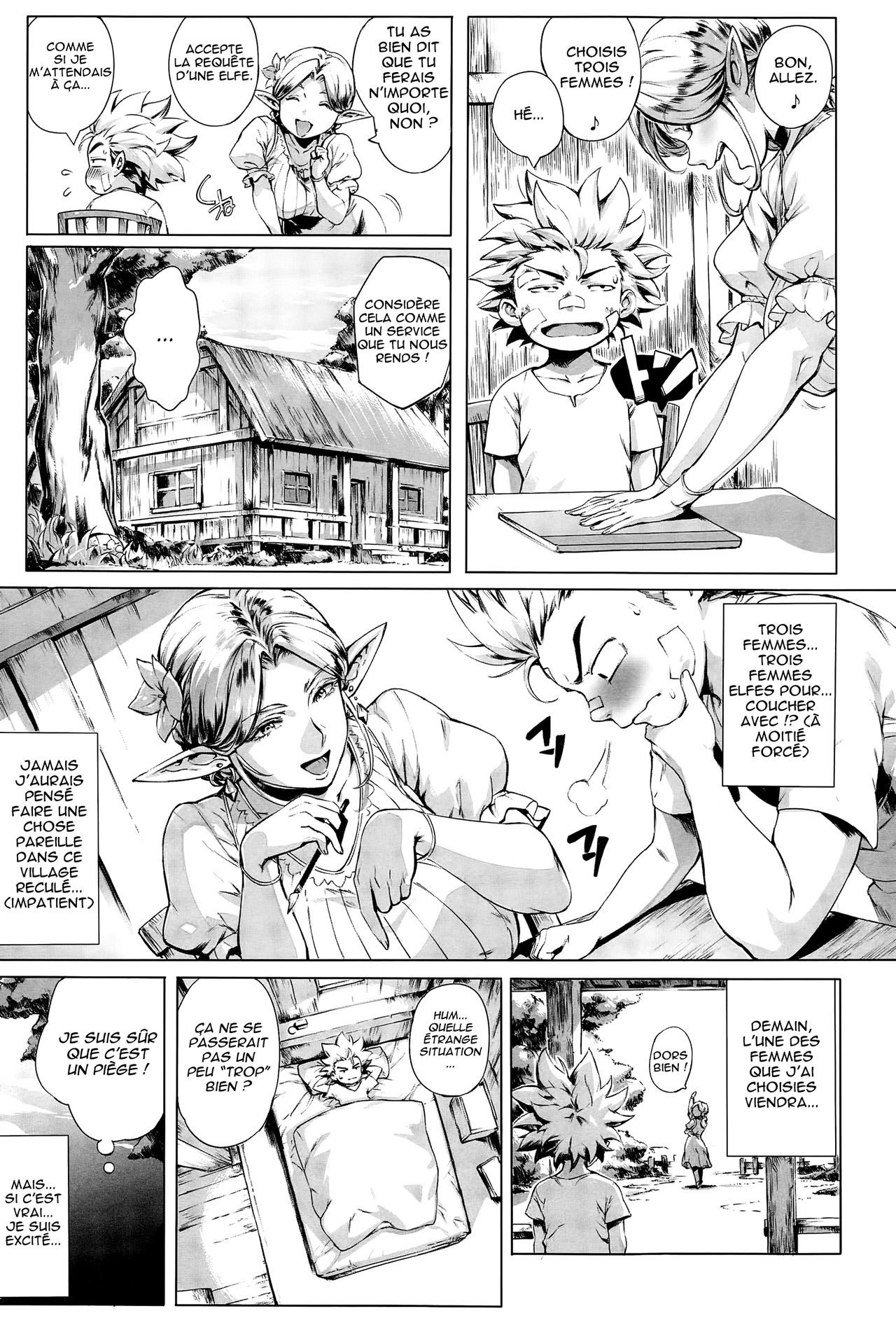 Koko ga Tanetsuke Frontier ~Daichi no Shou~ | C'est la frontière de l'accouplement! ~Earth Chapter~ Ch. 1 page 8 full