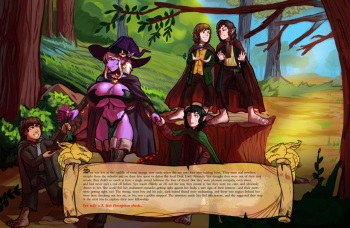 [shinrhydwyn] Syx Hobbits cover