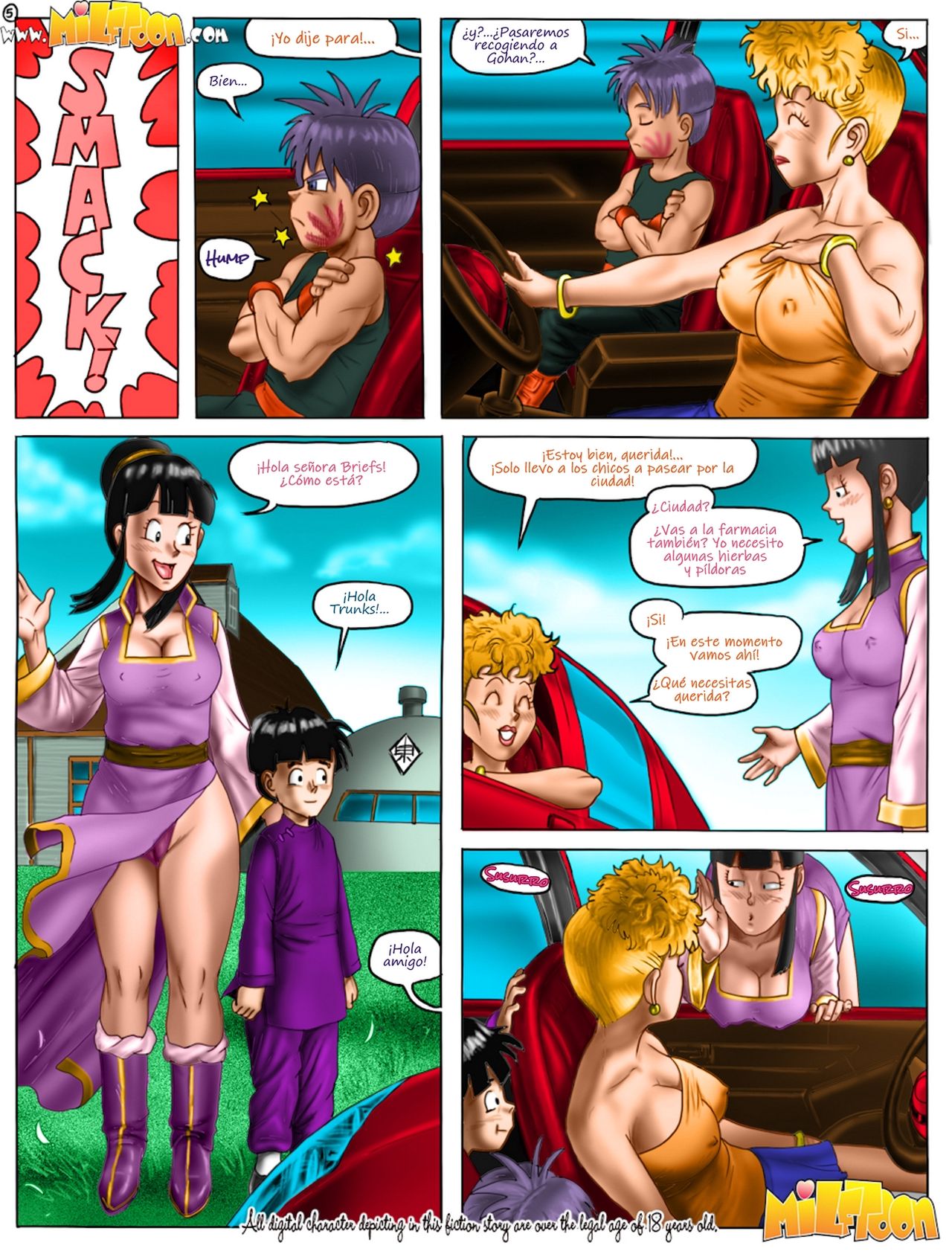 DBX 02 Dragon Ball Z – Milftoon - Page 6 - Comic Porn XXX