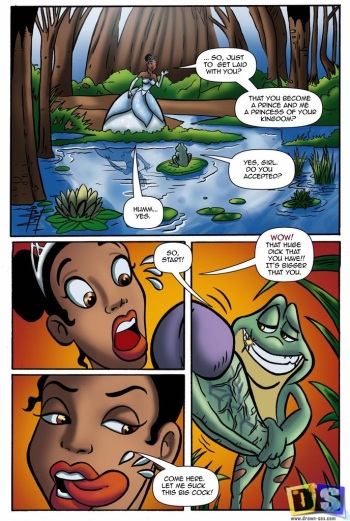 [Drawn-Sex] The Princess and the Frog [English] cover