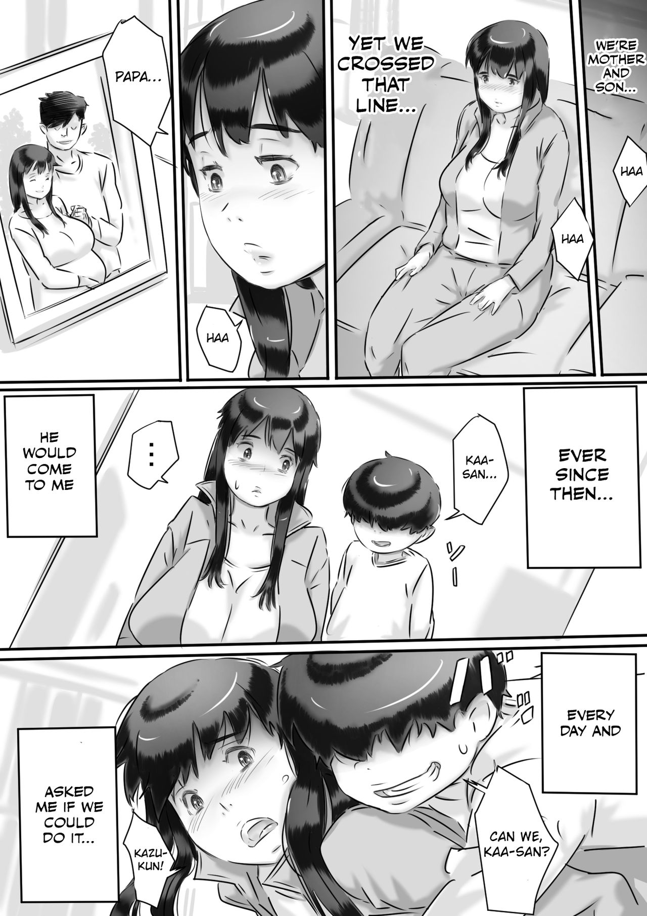 Haha to no Seikatsu. page 12 full