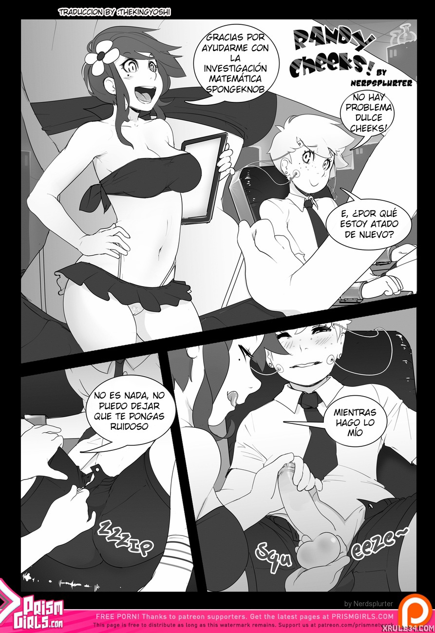 RANDY CHEEKS! page 1 full