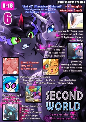 (various) Second World Vol. 6 (My little pony) cover