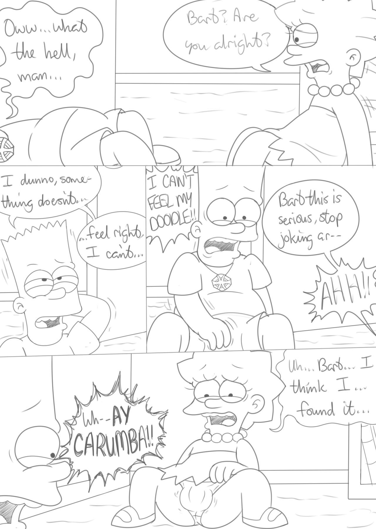 Simpsons Gender Bender page 12 full