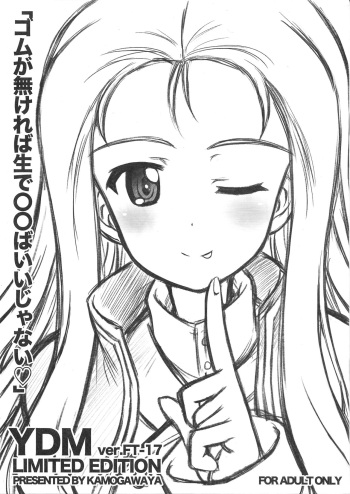 (C97) [Kamogawaya (Kamogawa Tanuki)] Gomu ga Nakereba Nama de ○○ba Iijanai (Girls und Panzer) cover