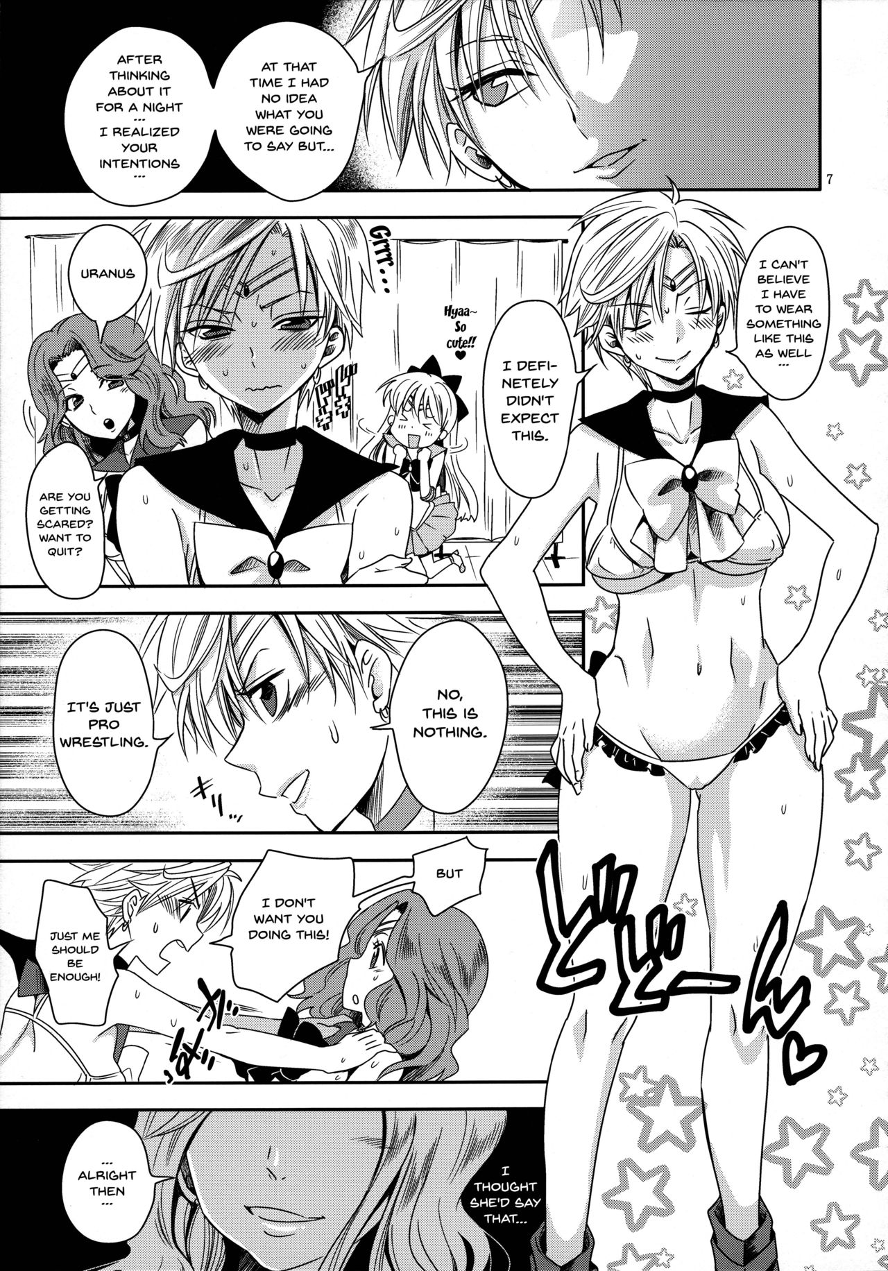 Idol Senshi ni Oshioki! ~Uranus no Junan Hen~ | Punishment For An Idol Soldier! ~Uranus Passion Edition~ page 6 full