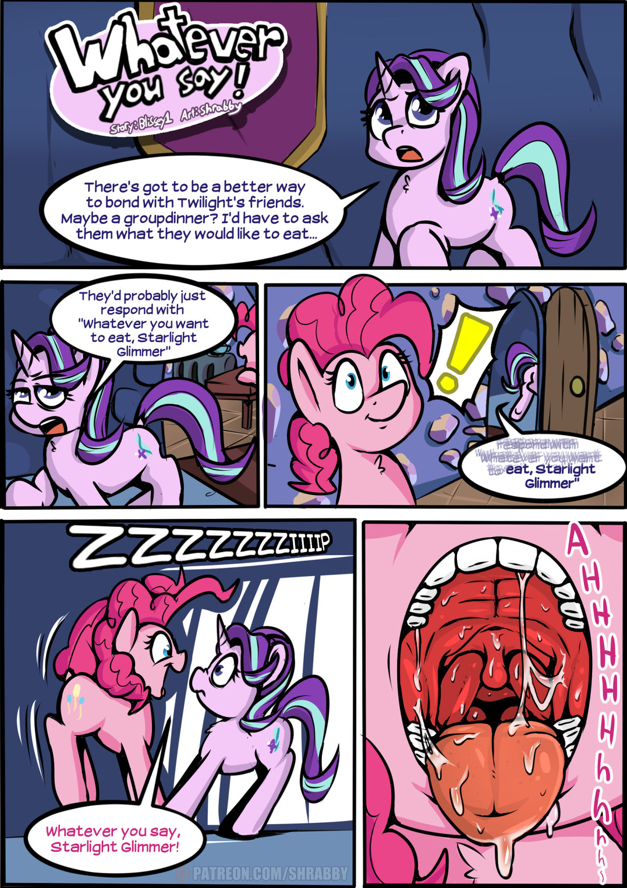 Whatever You Say page 1 full