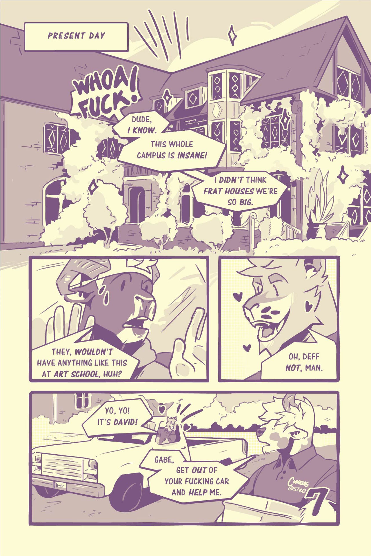 Caricatures Chapter 3 page 8 full