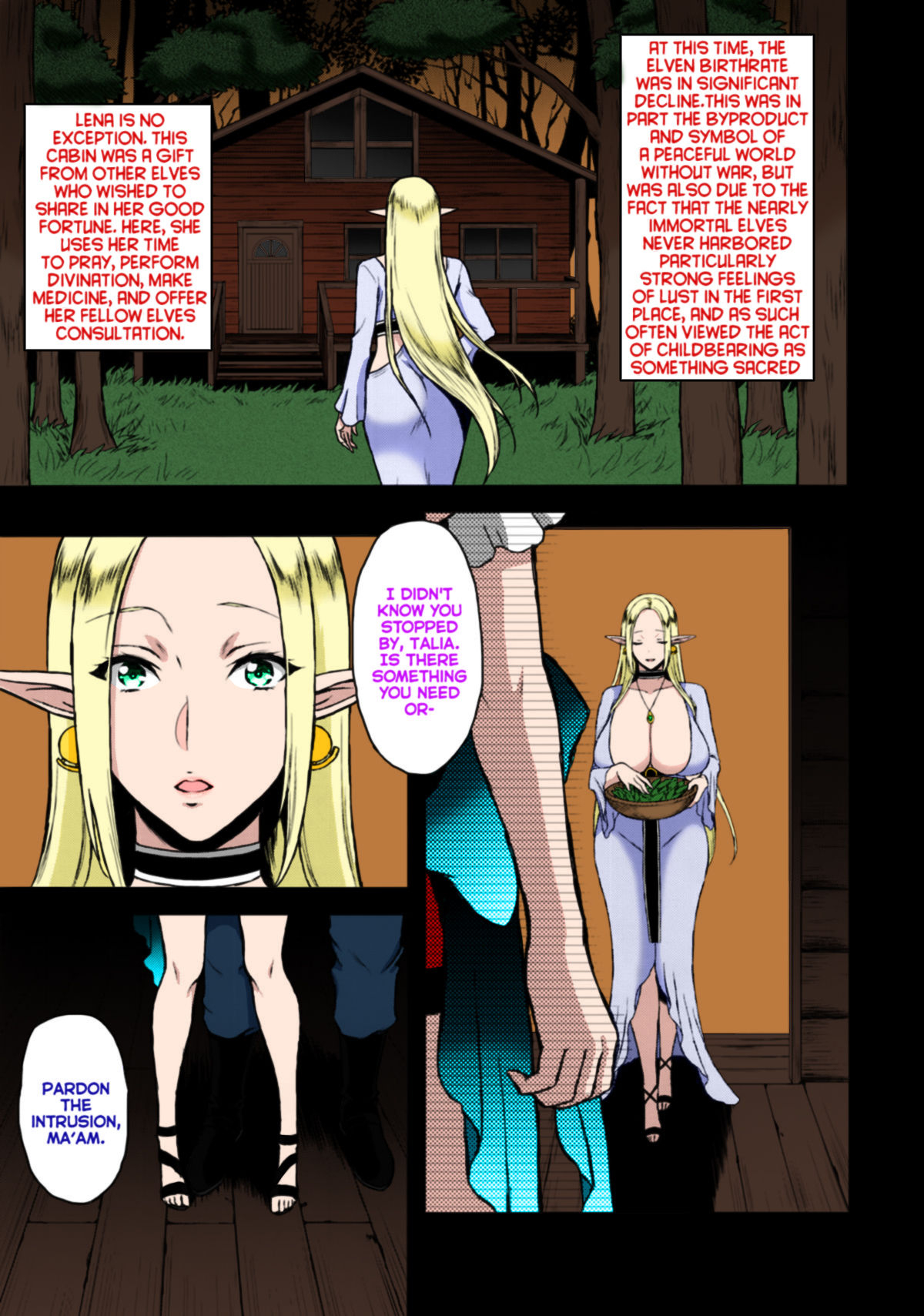 Kaika - Ochita Elf Tsuma page 4 full