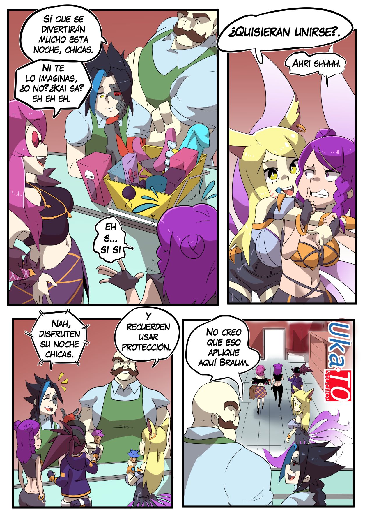 K/DA  Girls Night Out page 2 full