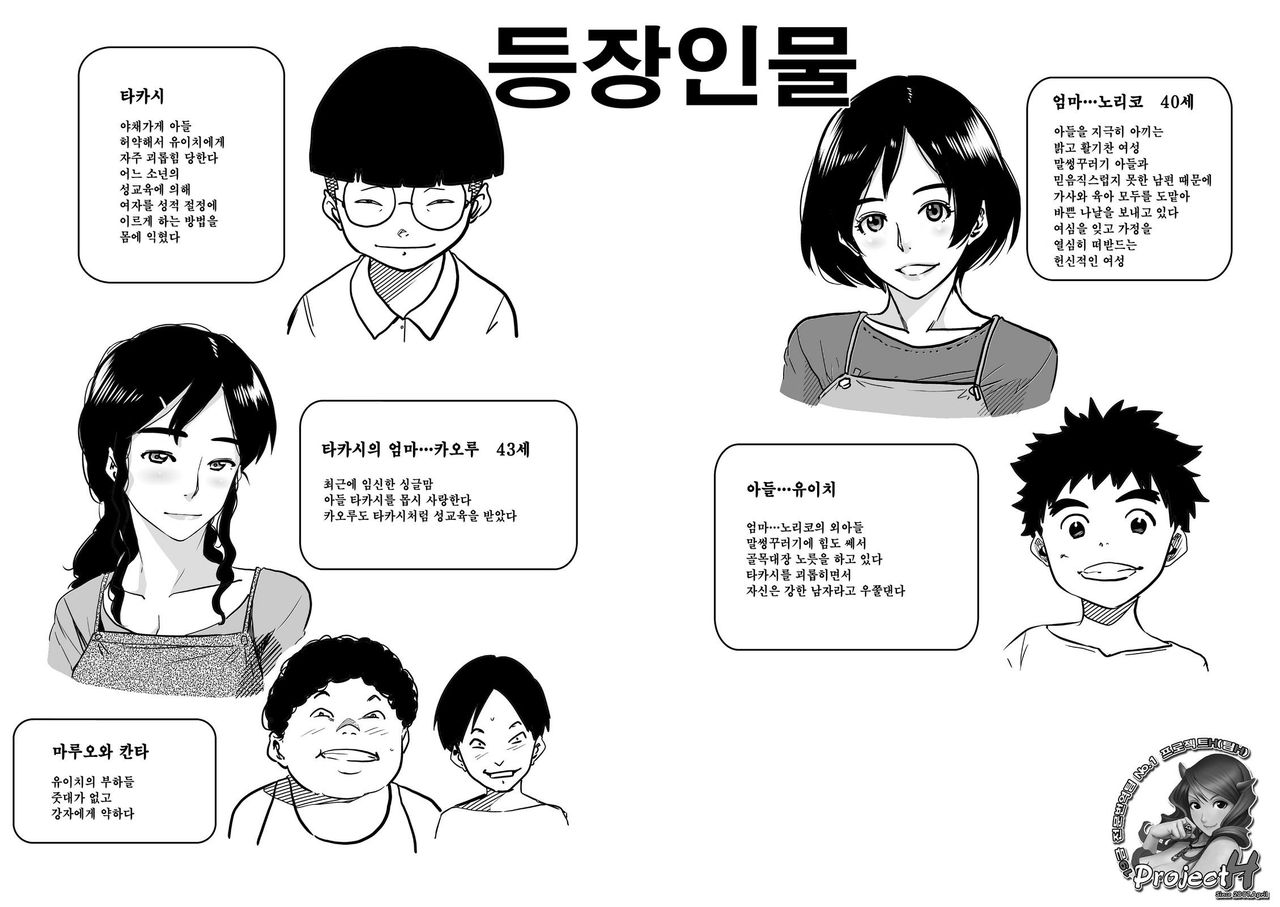 Hahaoya Shikkaku - Watashi to Musuko no Mesu Buta Netorare Fukushuugeki | 엄마실격 - 나와 아들의 암퇘지 네토라레 복수극 page 1 full
