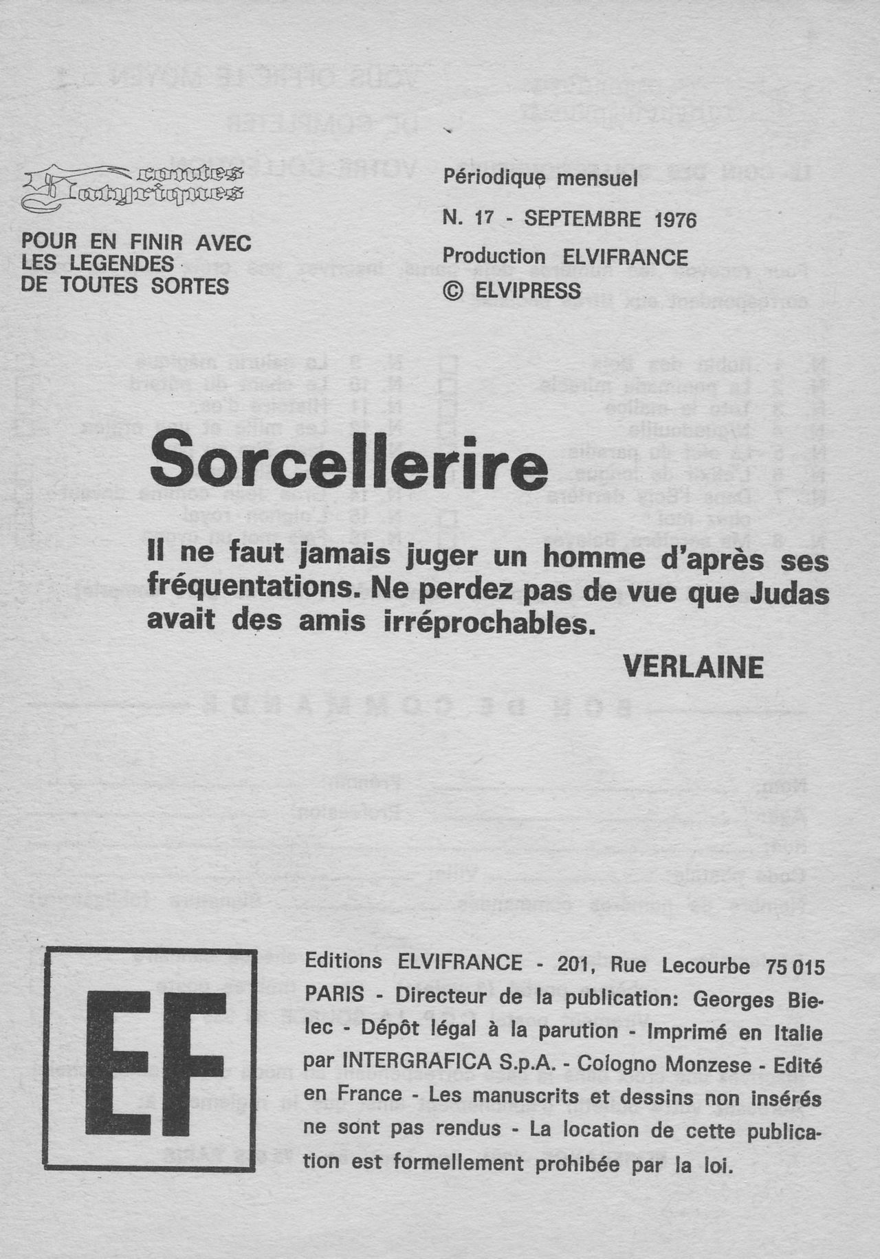 Elvifrance - Contes satyriques - 017 - Sorcellerire page 3 full
