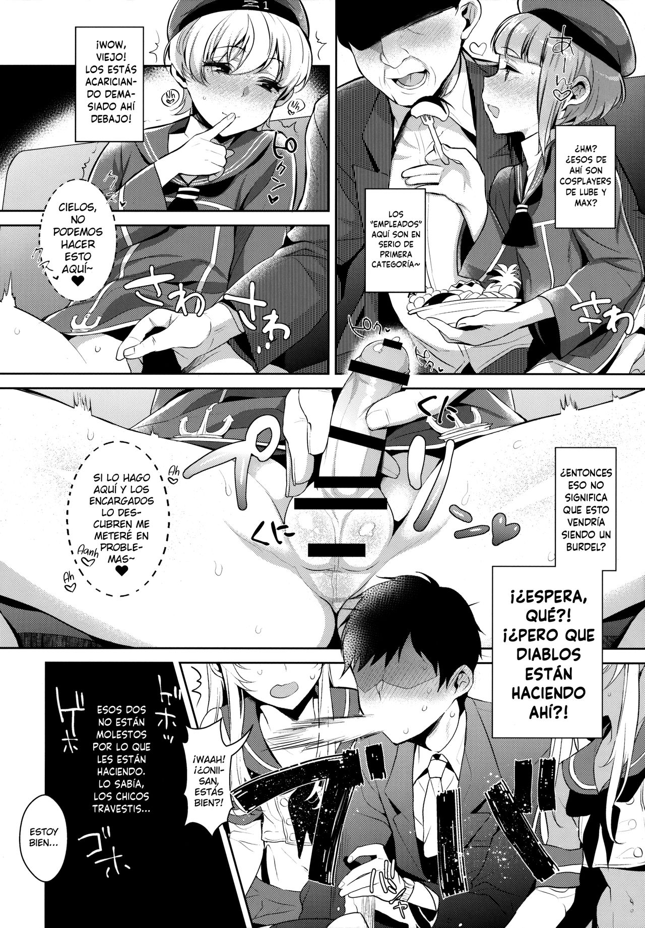 Shucchou! Shimakaze-kun no Heya ~Josou CabaClu Hen~ page 8 full