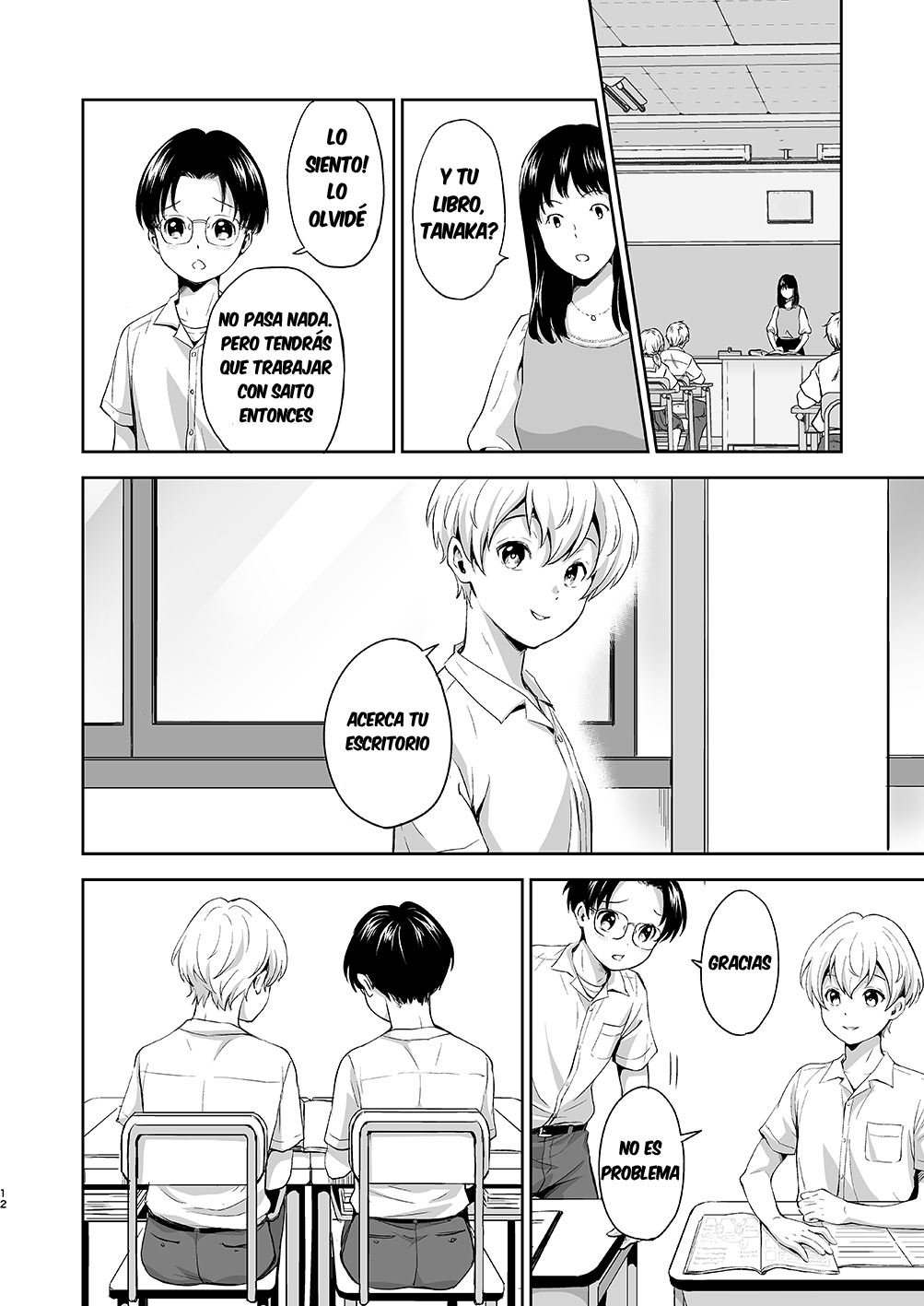 Saitou-kun wa Isogashii | Saito-kun está muy ocupado page 11 full