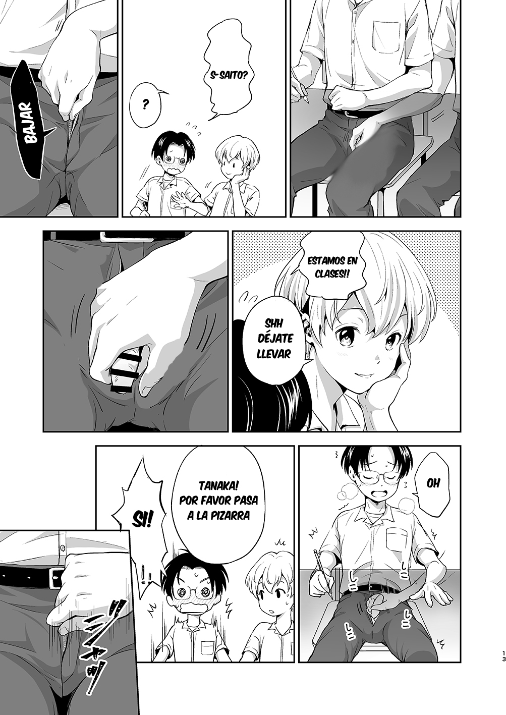 Saitou-kun wa Isogashii | Saito-kun está muy ocupado page 12 full
