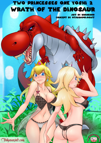 [Uzonegro] Two Princesses One Yoshi #2 (Super Mario Bros.) cover