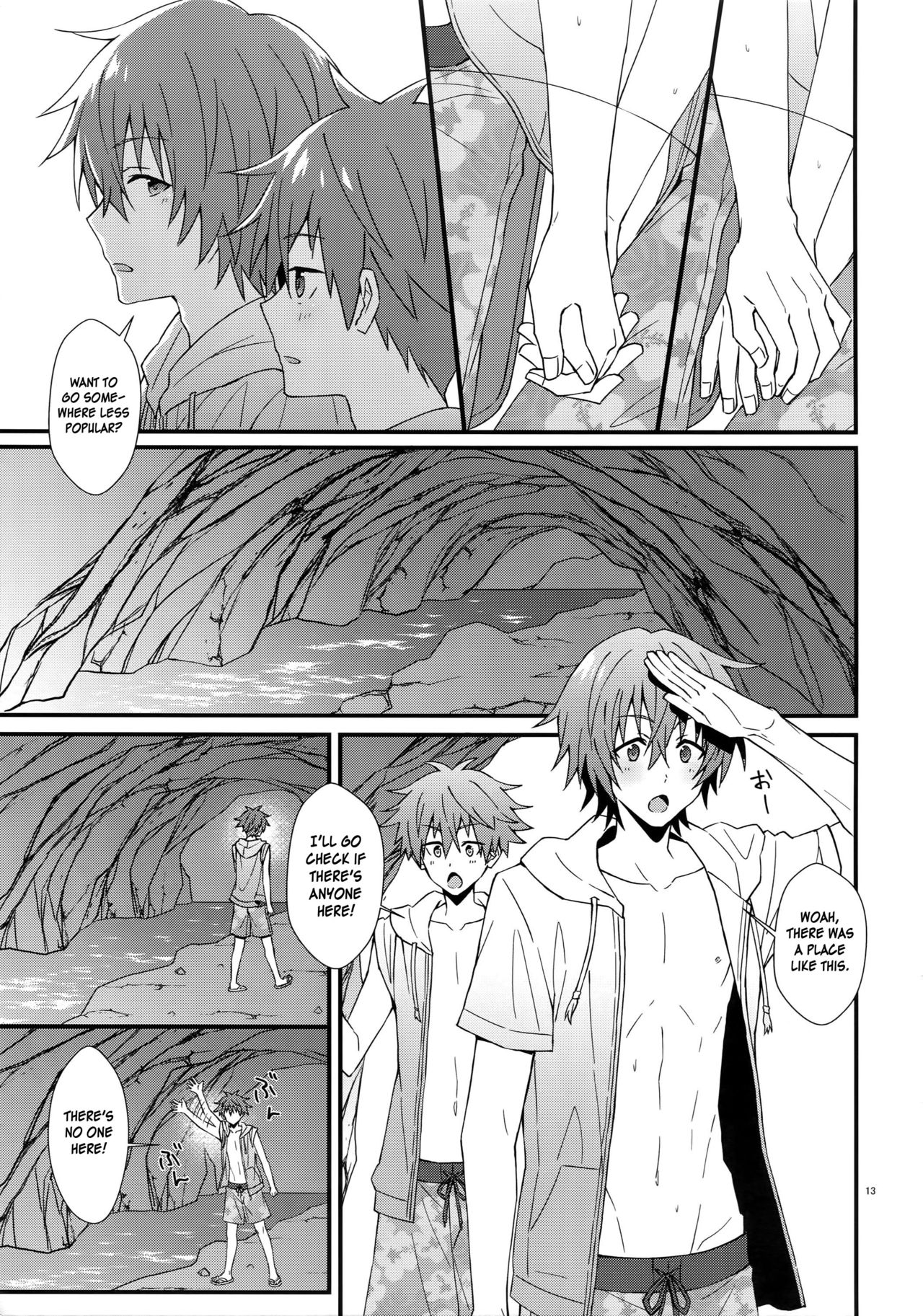 Lucky Sukebe Summer page 12 full