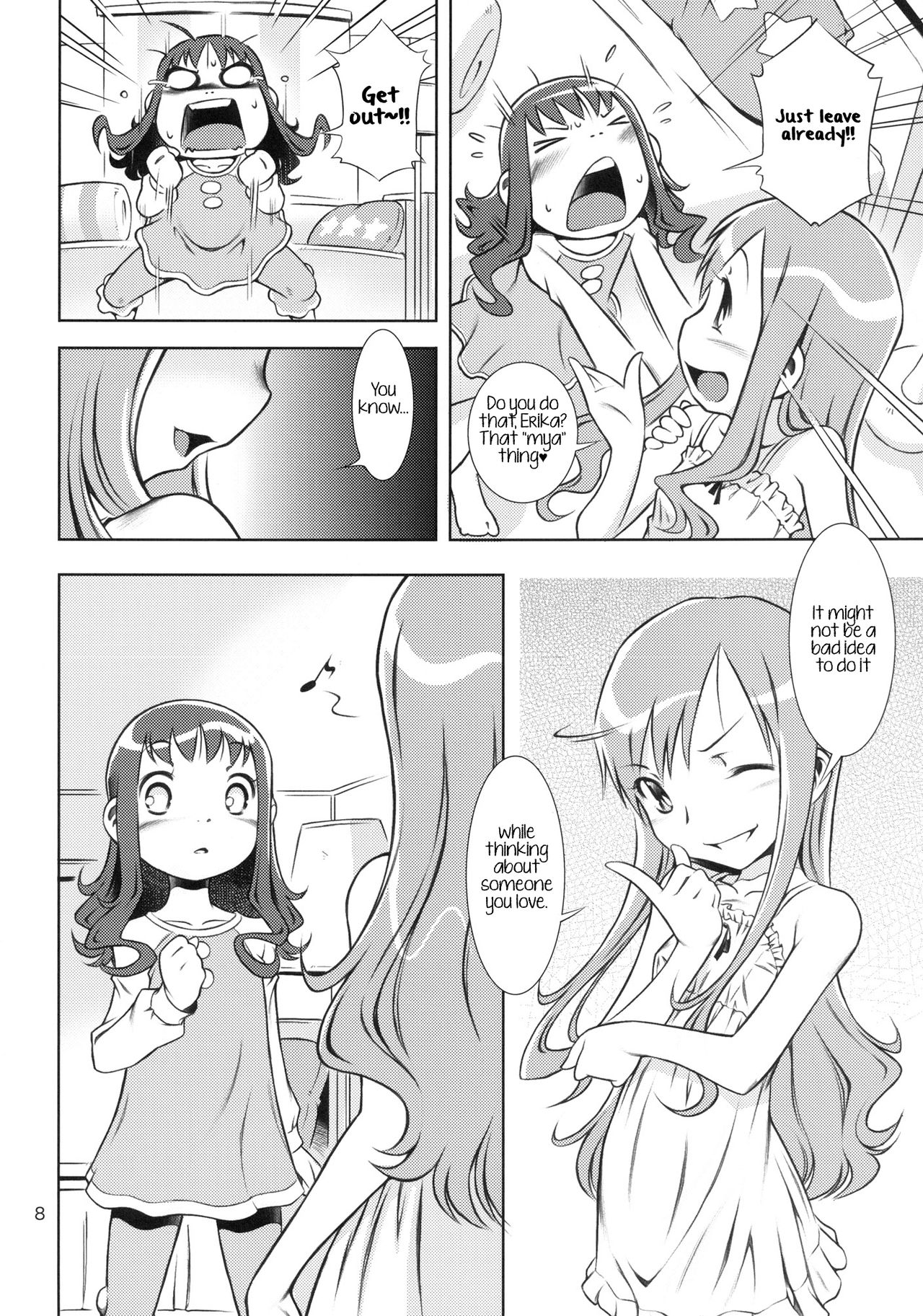 Girl in marine blue * page 7 full