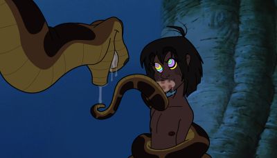 Kaa and Mowgli 1st Encounter page 9 full