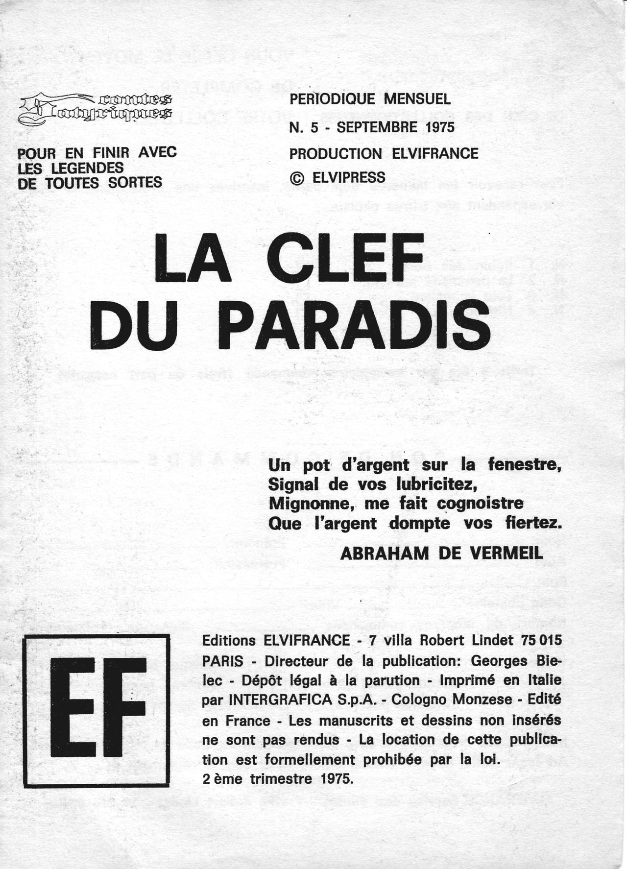 Elvifrance - Contes satyriques - 005 - La clef du paradis page 3 full