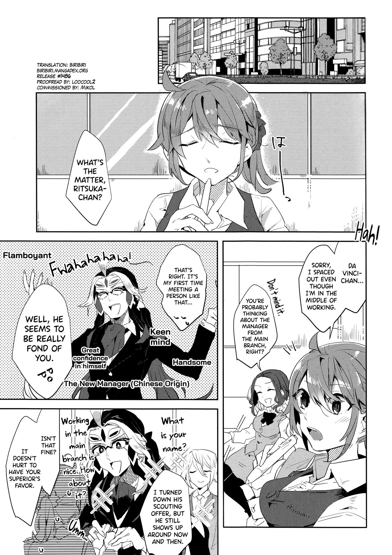 Fujimaru Ritsuka wa SuperDarli Shachou Nanka ni Makenai!! | Fujimaru Ritsuka won't Lose to some Super-Darling Manager!! page 2 full