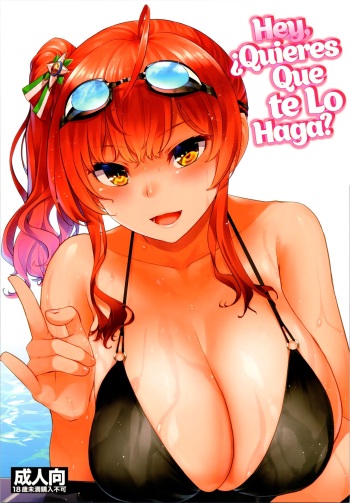 (COMIC1☆16) [Tenrake Chaya (Ahru.)] Ne, Nuitageyokka? | Hey, ¿Quieres Que te Lo Haga? (Azur Lane) [Spanish] [HentaIsLife Scans] cover