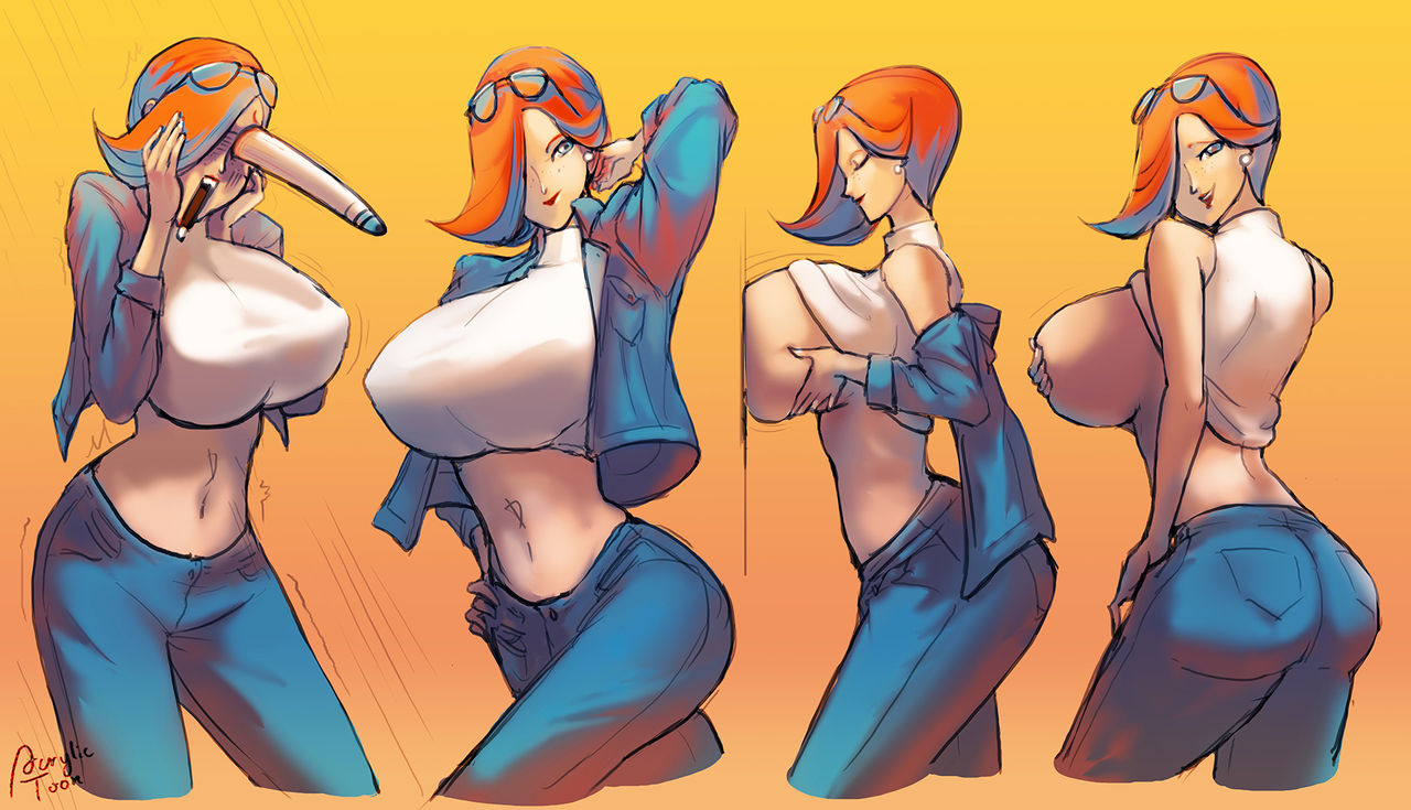 Drapery Girl 2017 Series page 8 full