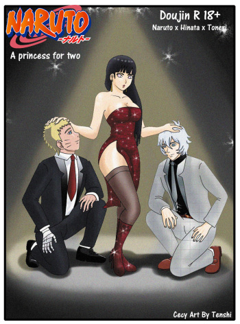 [CecyArtByTenshi] A Princess for Two (Naruto) cover