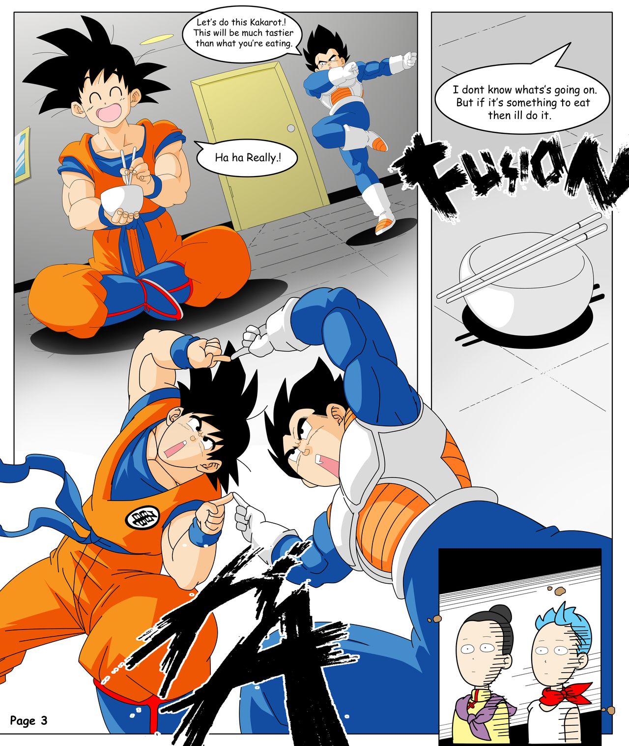 Dragon Ball Yamete: Gogeta Saga page 12 full