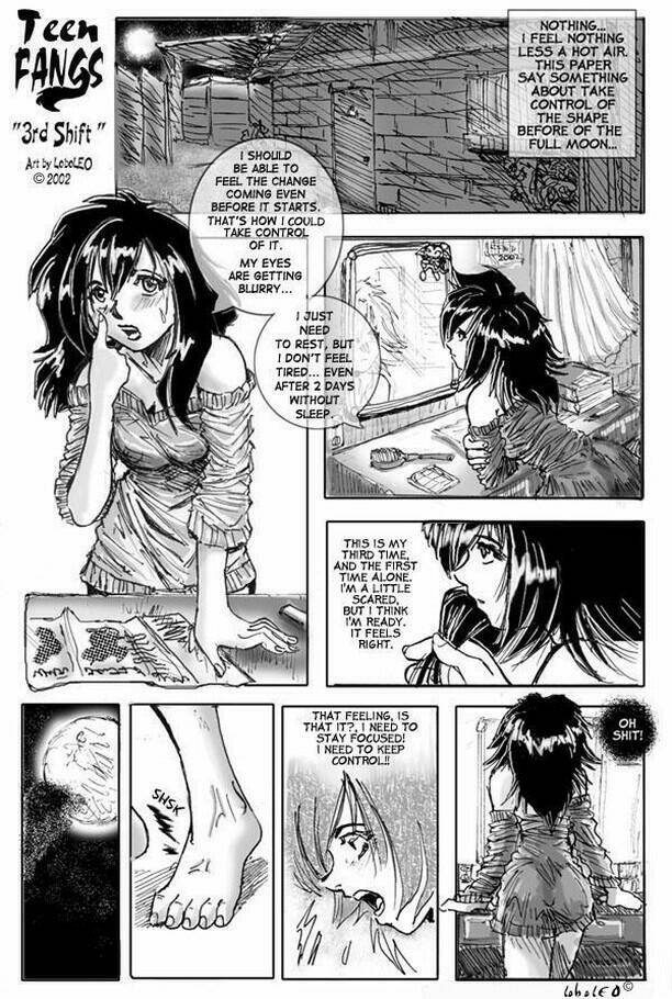 Teen Fangs - 3rd Shift page 1 full
