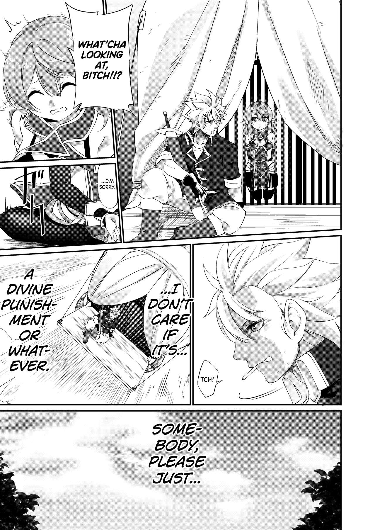 Batsu to Shite Ochite Yuku page 4 full