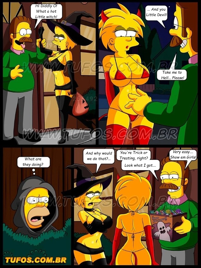 The Simpsons - Halloween Night page 6 full