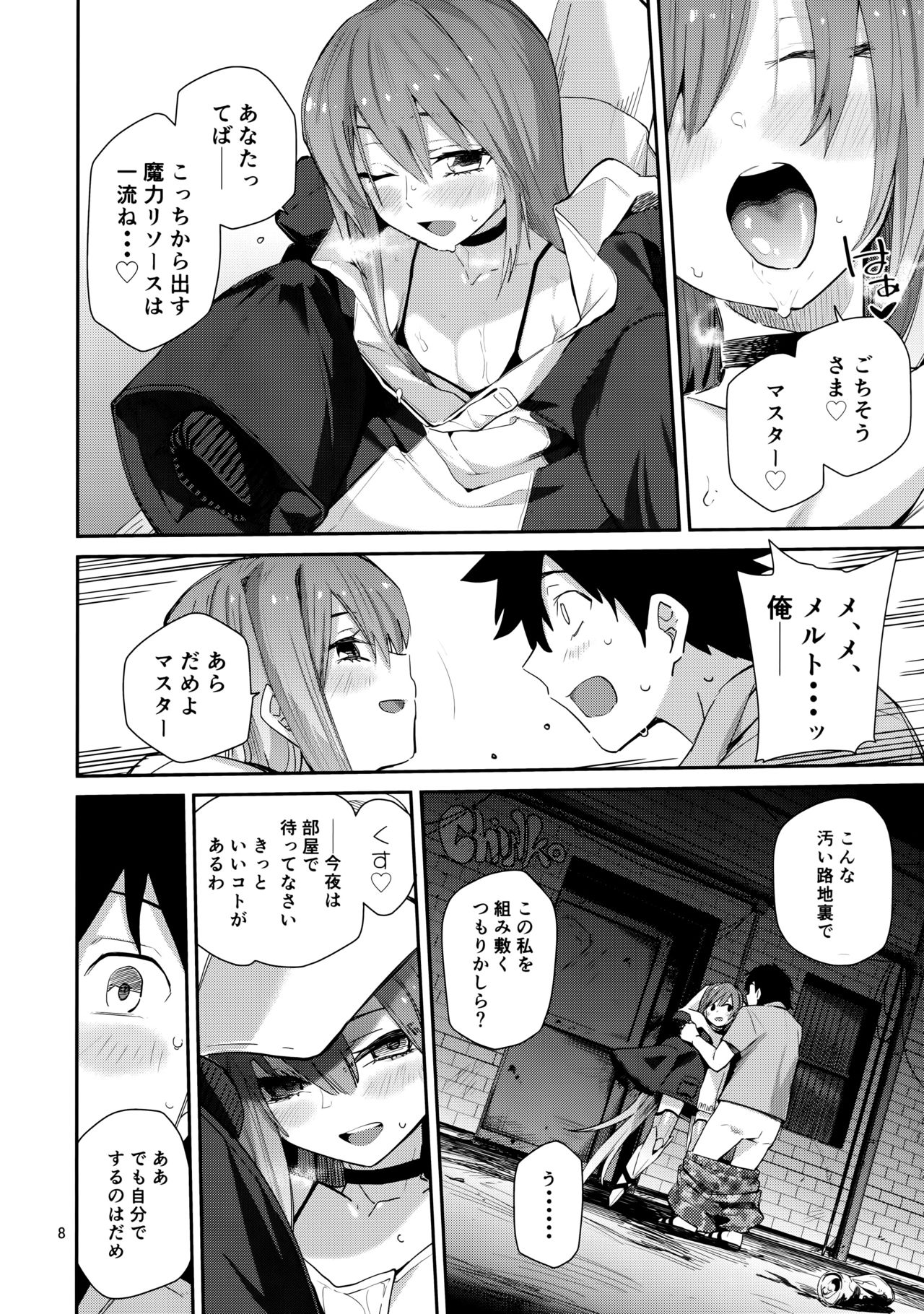 Melt ga Kanjinai Hon λ page 8 full