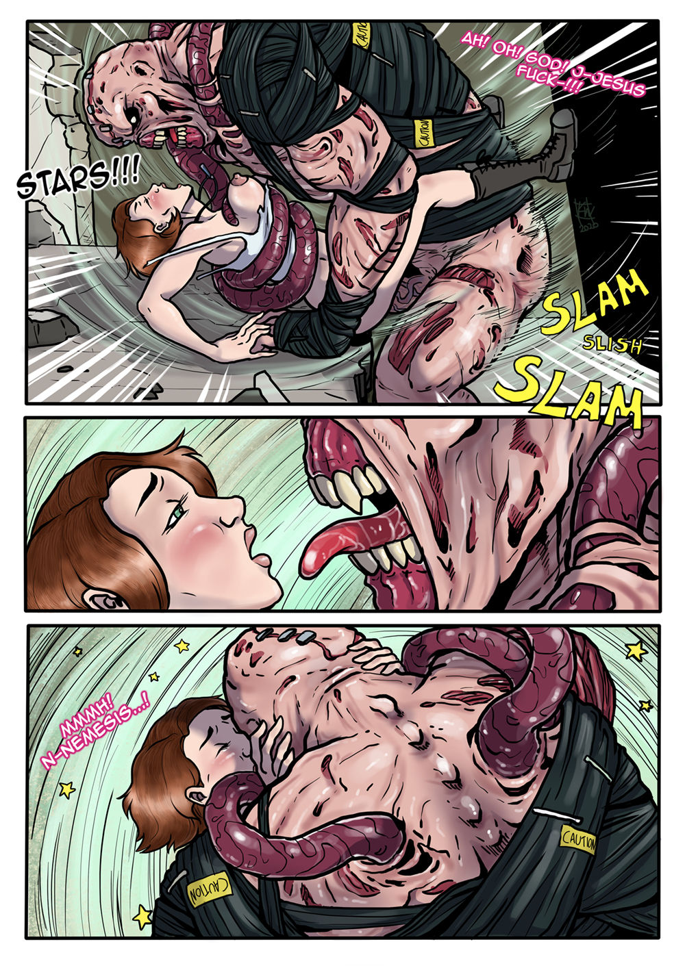 Nemesis and Jill Mini-Comic page 4 full