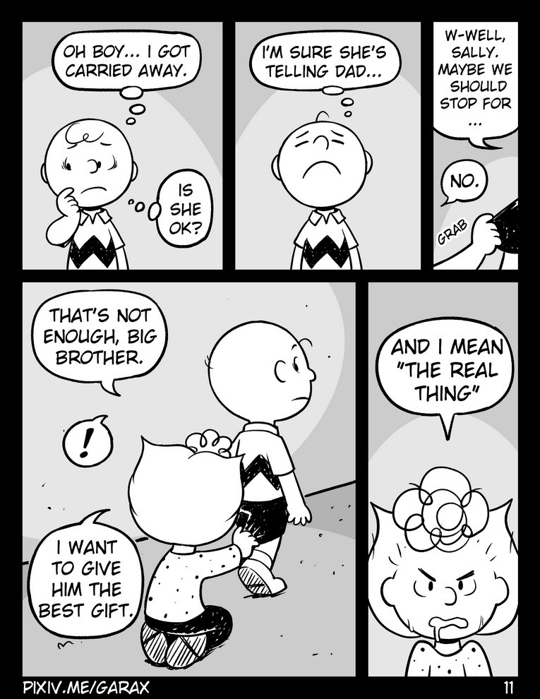 You are a  Fucker, Charlie Brown page 12 full