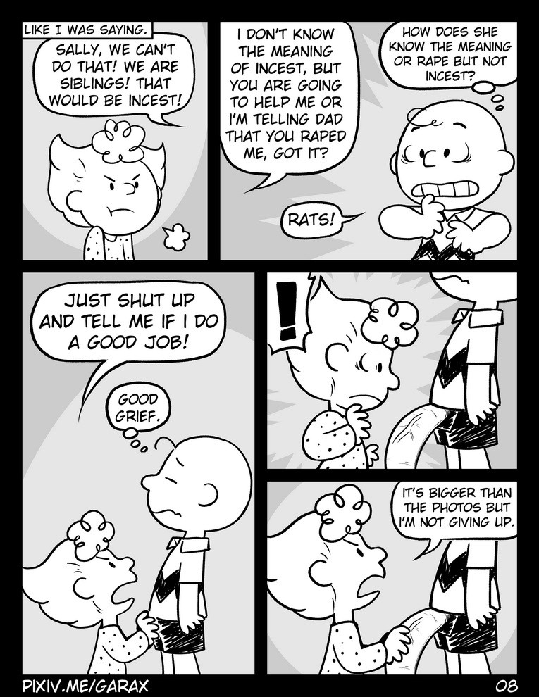You are a  Fucker, Charlie Brown page 9 full