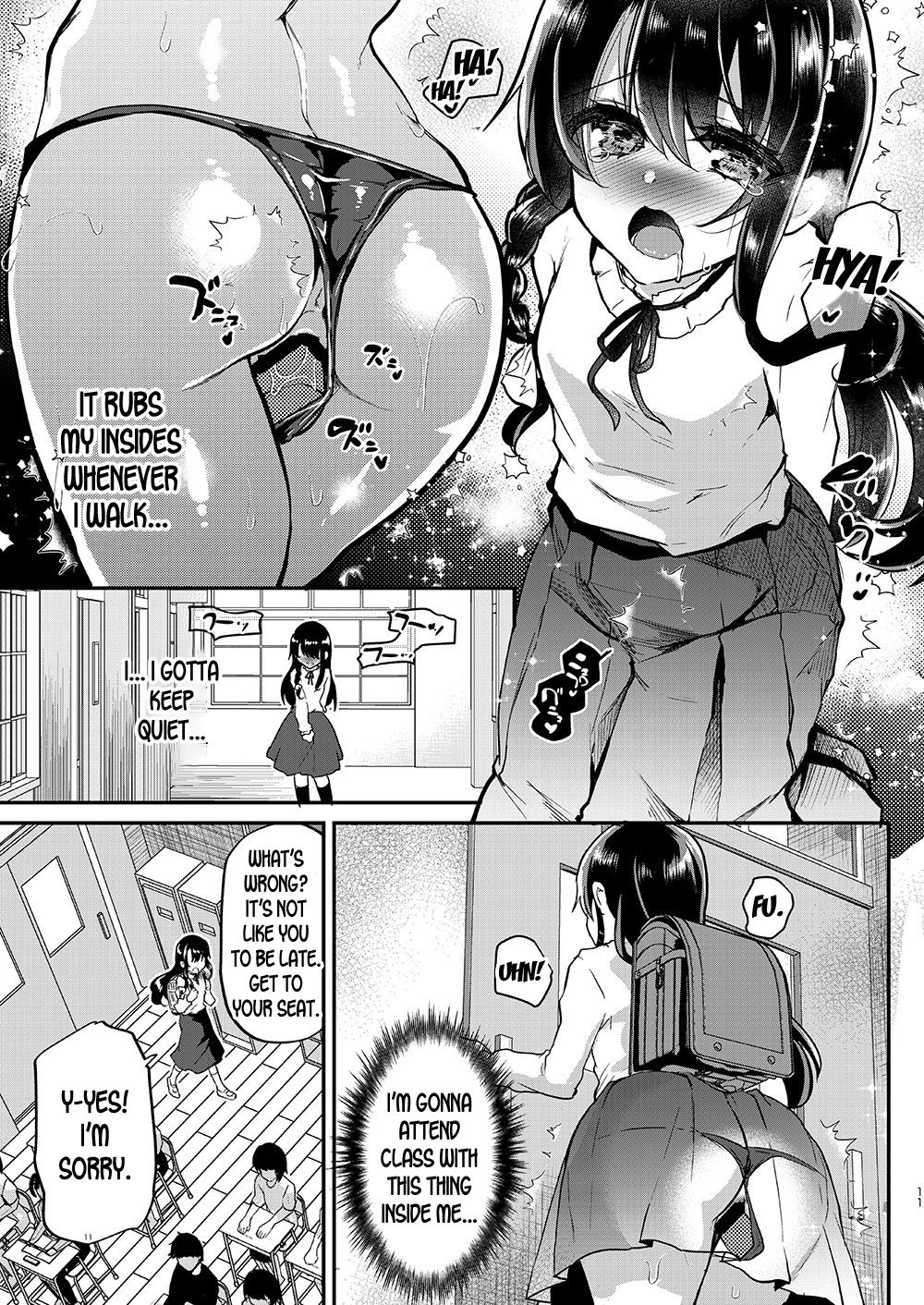 Ayune-chan Choukyou Nisshi Vol. 3 -Gakkou Ecchi Hen- page 12 full