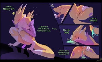 [CatCouch] Excited Renamon cover