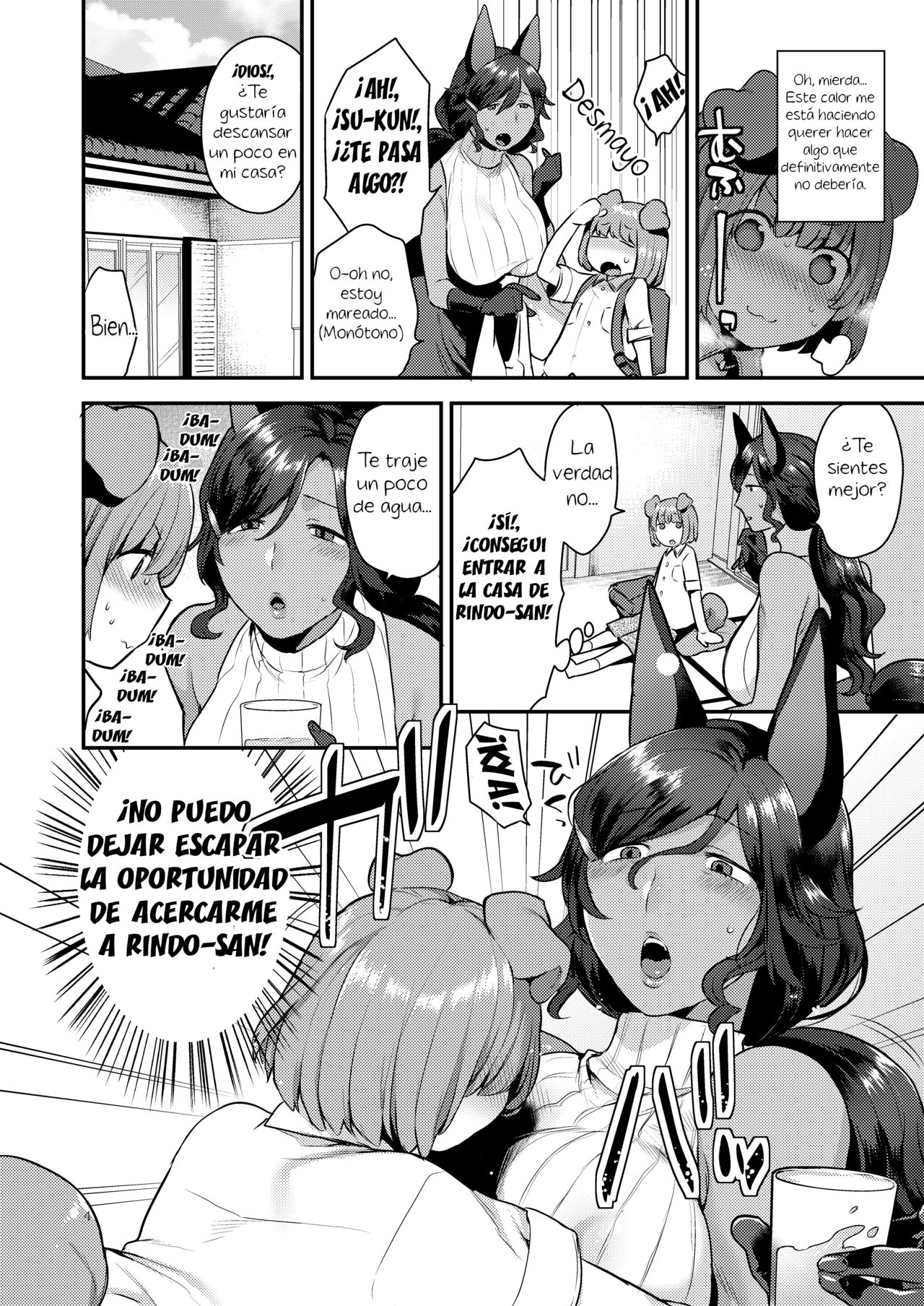 Rindo-san no Fukafuka | La bastante peluda Rindo-san page 4 full