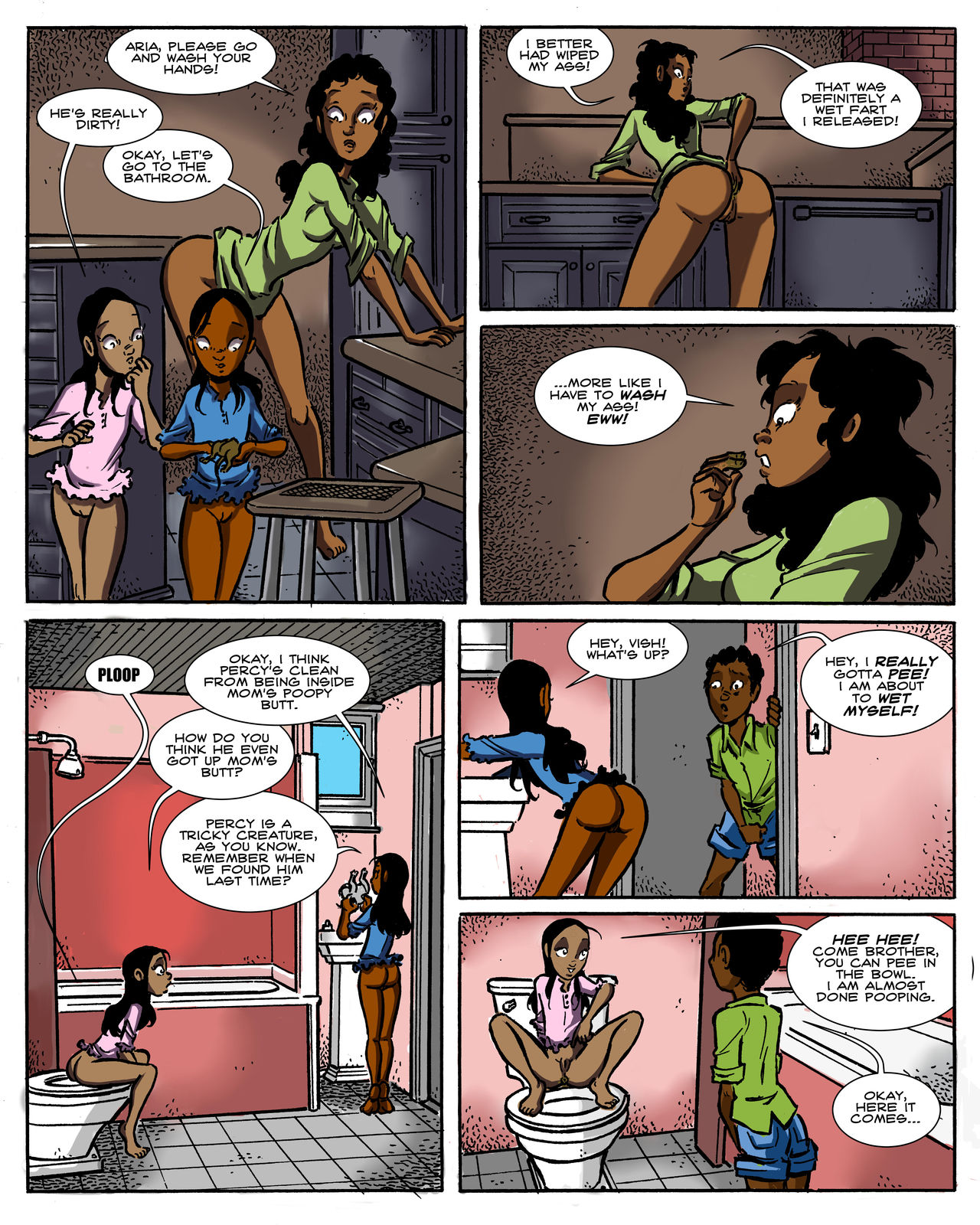 Riya and Aria page 6 full