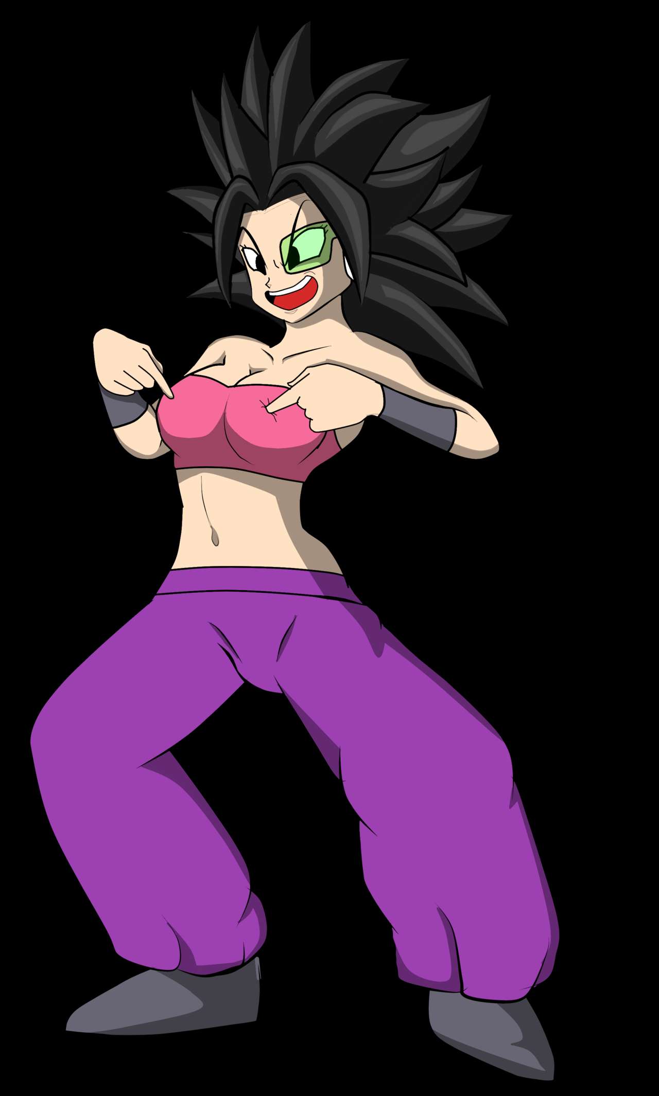Que pasaría si... Ginyu vs Caulifla page 1 full