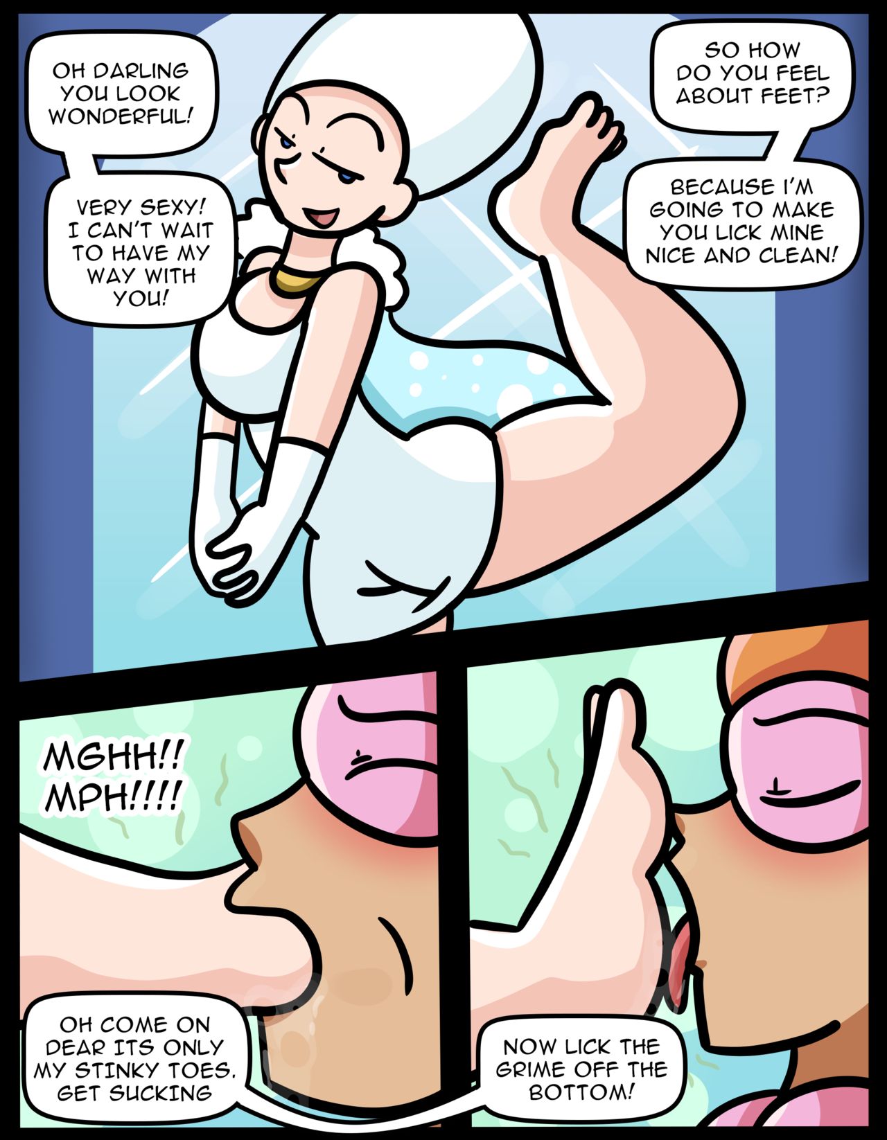Marsha & Batgirl page 4 full