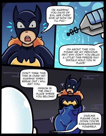 [Daisy-Pink71] Marsha & Batgirl (Batman) cover