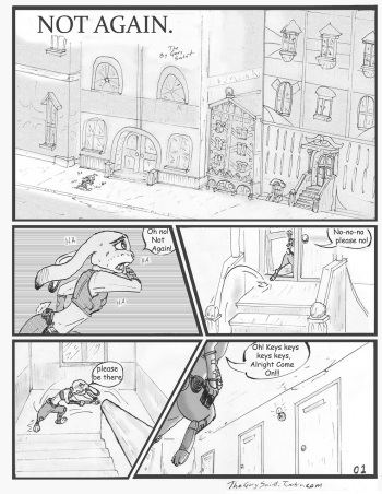 [TheGorySaint] Not Again (Zootopia) WIP cover