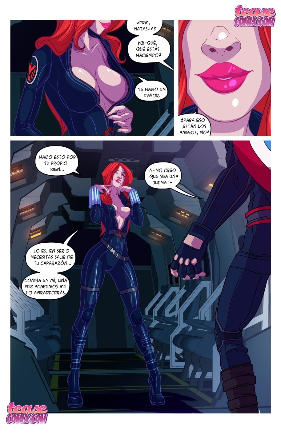Widow's Downtime page 8 full