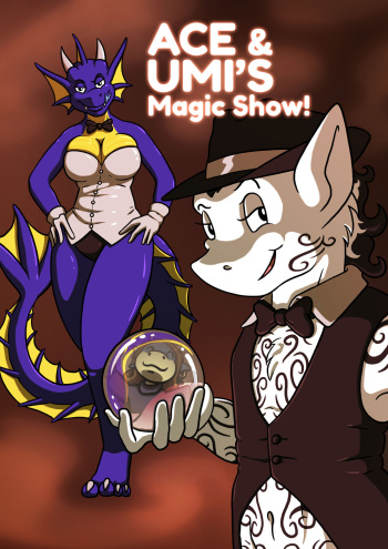 [NaughtyMorg] Ace & Umi's Magic Show! cover