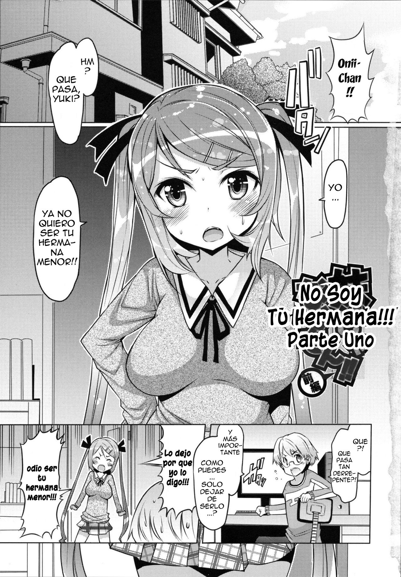 Datsu Imouto Sengen | Sister Removal Declaration Ch. 1-4 page 5 full