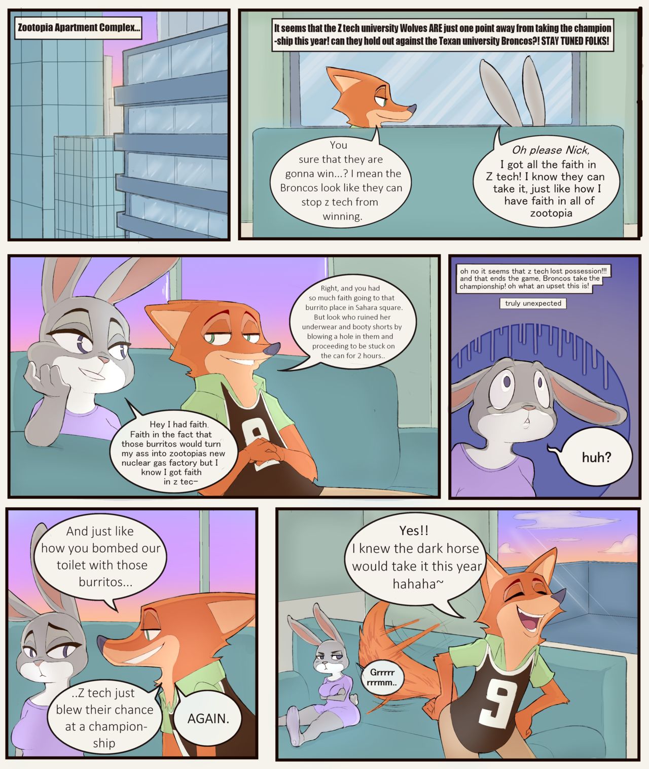Zootopia Comic page 1 full
