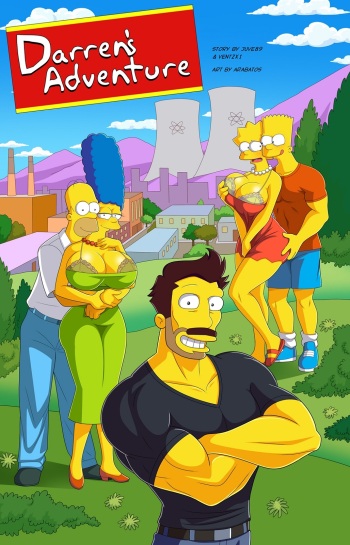 (Arabatos) Darren's Adventure [English] (The Simpsons) 124 Pages. cover